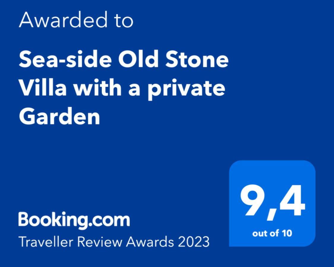 Sea-Side Old Stone Villa With A Private Garden Будва Экстерьер фото